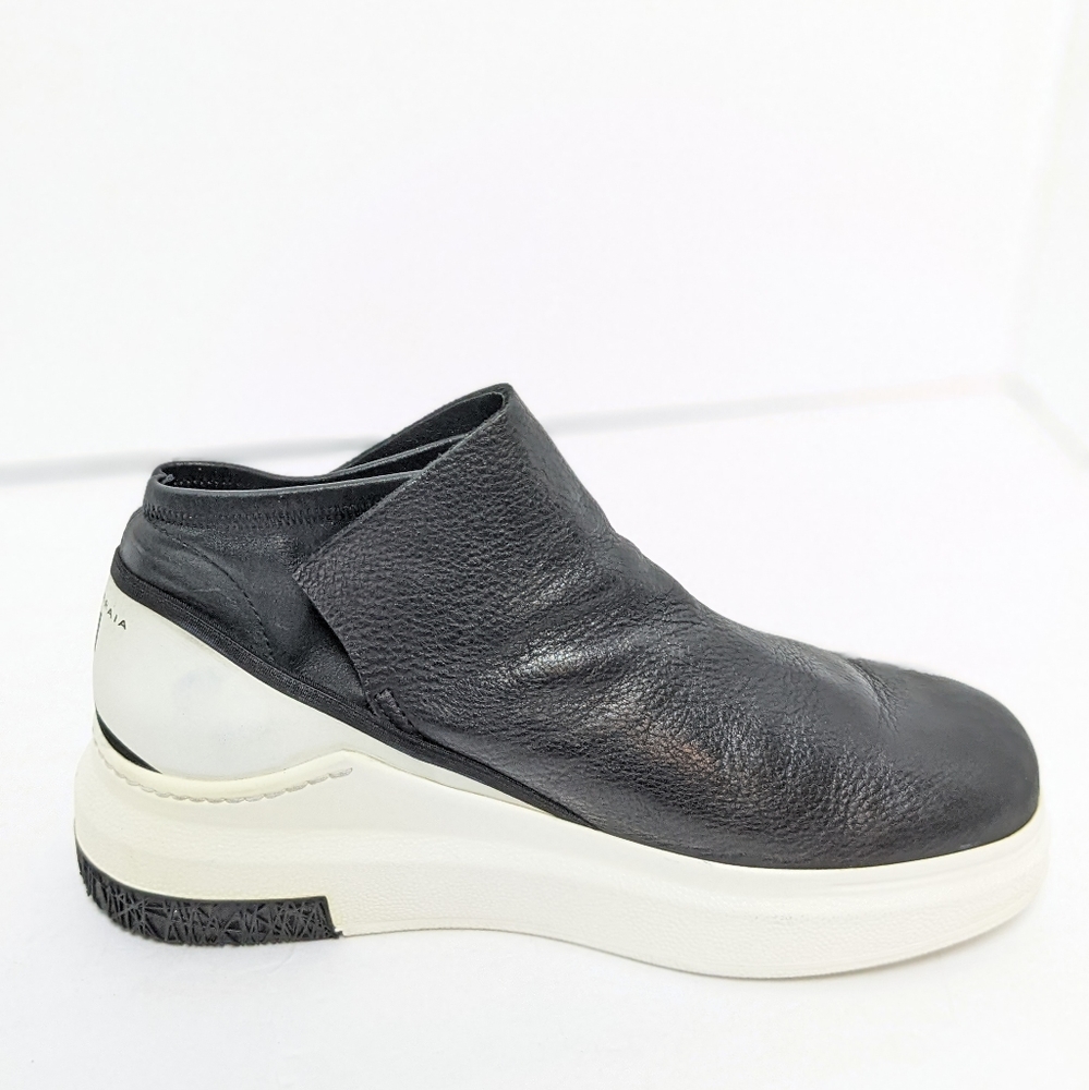 Cinzia Araia leather sneaker wedges - Picture 4 of 16